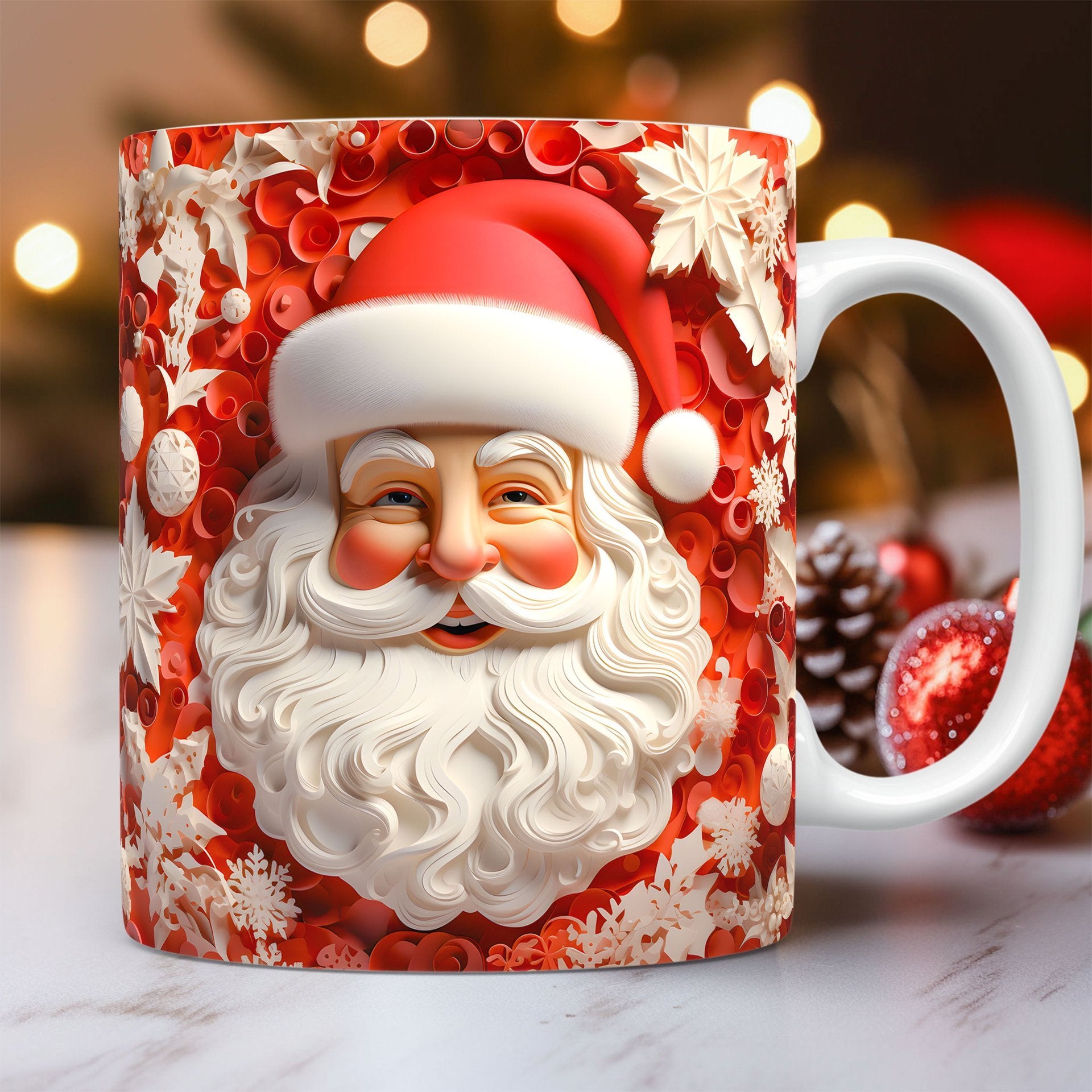 Creative 3D Christmas Ceramic Mug Unique Space Design Snowman Santa Coffee Cup Tea Milk Mug Christmas Gifts For Kids Adults Kitchen Gadgets Creative 3D Christmas Ceramic Mug Unique Space Design Snowman Santa Coffee Cup Tea Milk Mug Christmas Gifts For Kids Adults Kitchen Gadgets